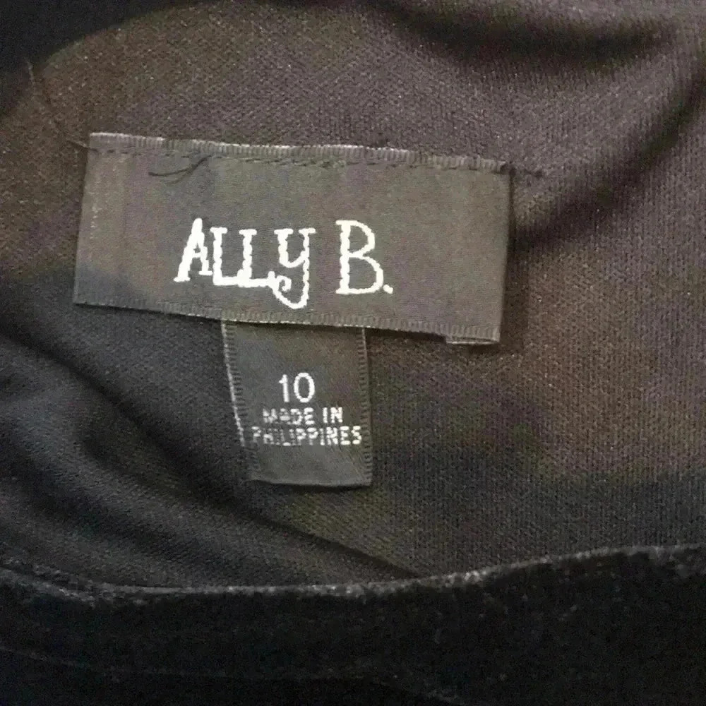 NWT Ally B velvet bodice dress size 10 - Picture 5 of 7